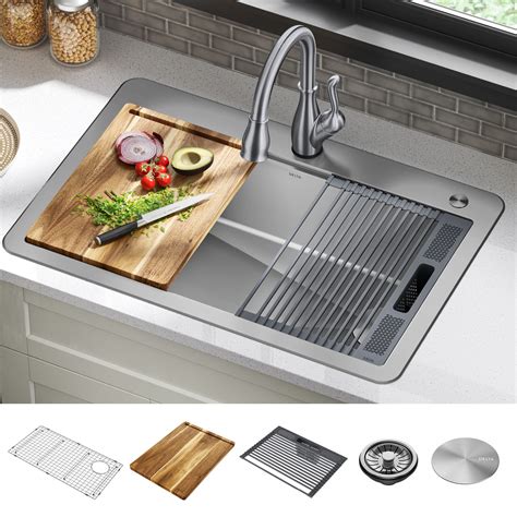 kitchen sink single bowl min cabinet size 33 stainless steel|delta 33 dual mount sink.